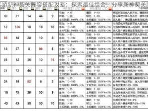 梦幻模拟战手游新神契关阵容搭配攻略：探索最佳组合，分享新神契关阵容搭配心得