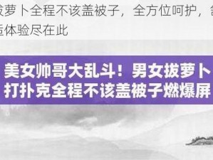 拔萝卜全程不该盖被子，全方位呵护，舒适体验尽在此