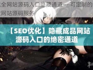 成全网站源码入口隐藏通道——可定制的专业网站源码服务