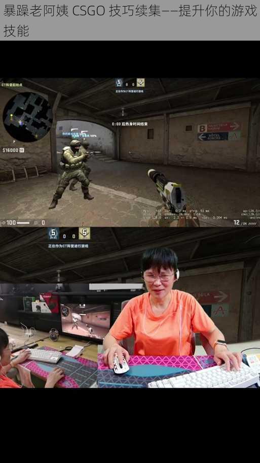 暴躁老阿姨 CSGO 技巧续集——提升你的游戏技能