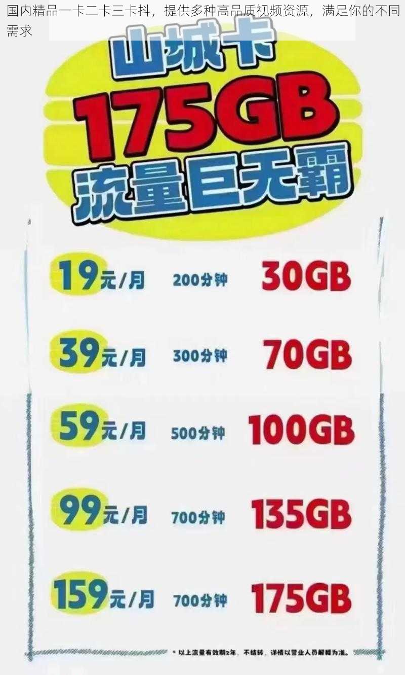 国内精品一卡二卡三卡抖，提供多种高品质视频资源，满足你的不同需求