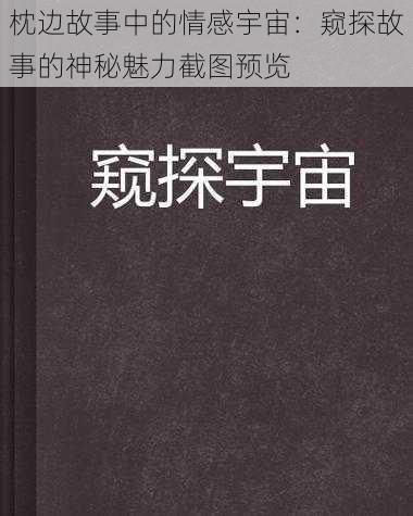 枕边故事中的情感宇宙：窥探故事的神秘魅力截图预览